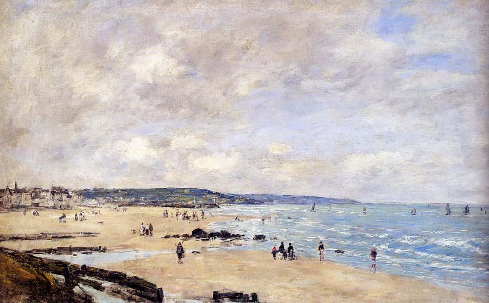 Eugene Boudin Beach at Trouville